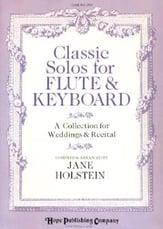 CLASSIC SOLOS FOR FLUTE AND KEYBOARD cover